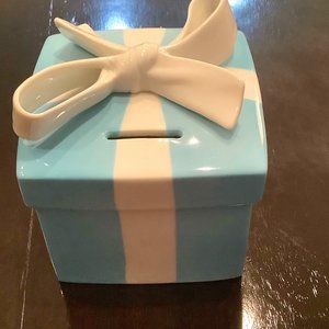 Tiffany & Co Large Coin Piggy Bank - Blue Gift Box